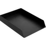 Black Plastic Letter Tray 2-Pack - Image 2