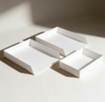 White Plastic 3-Piece Desk Organizer Bundle - Image 3