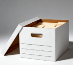 White 20-Pack Collapsible Filing Boxes